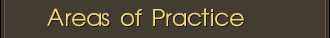 Areas of Practice